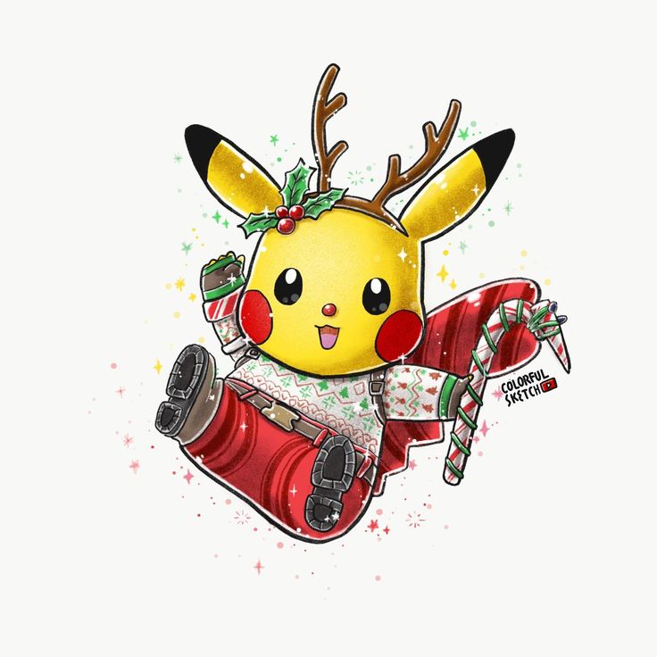 Pikachu Christmas Wallpapers