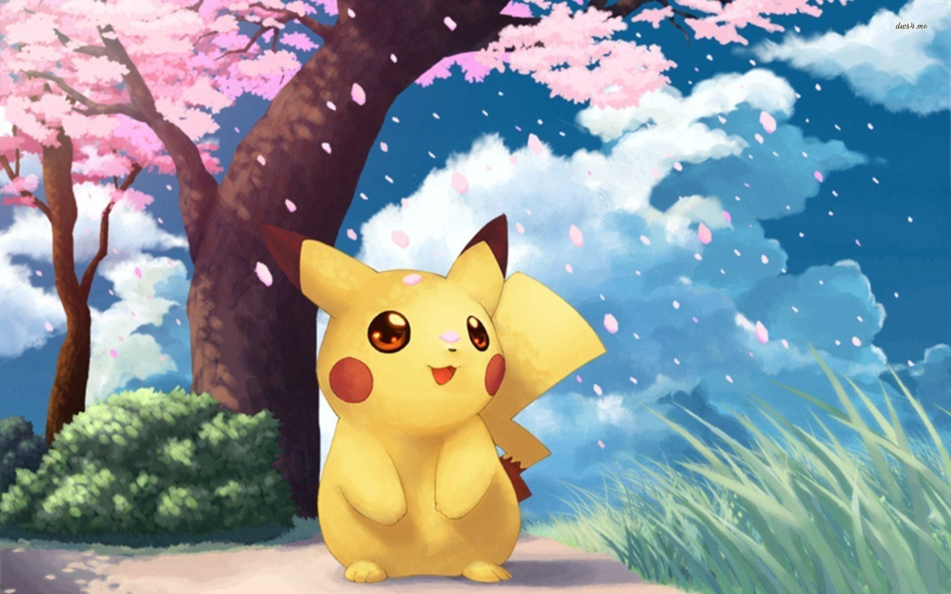 Pikachu Cute Chibi Wallpapers