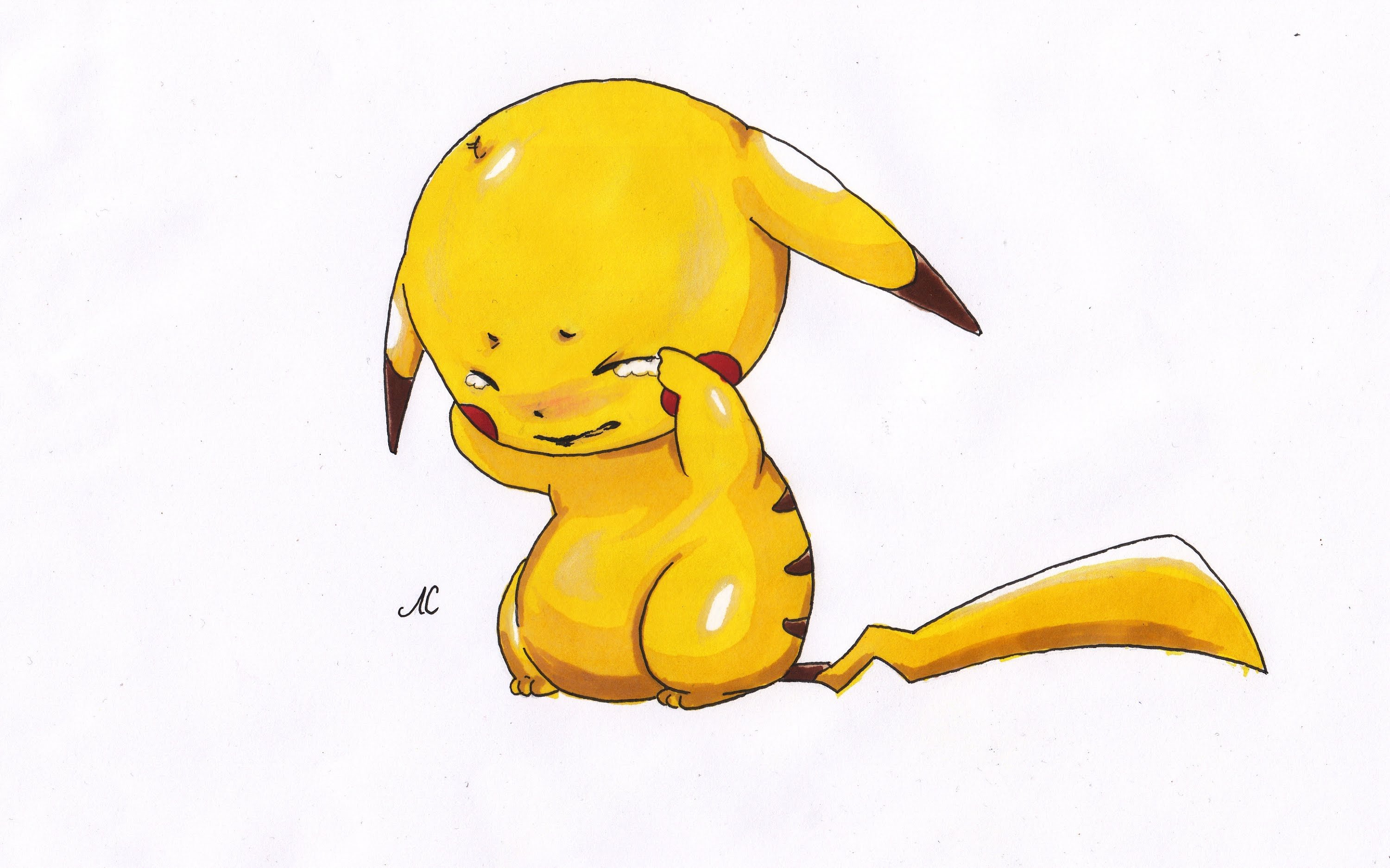 Pikachu Cute Chibi Wallpapers