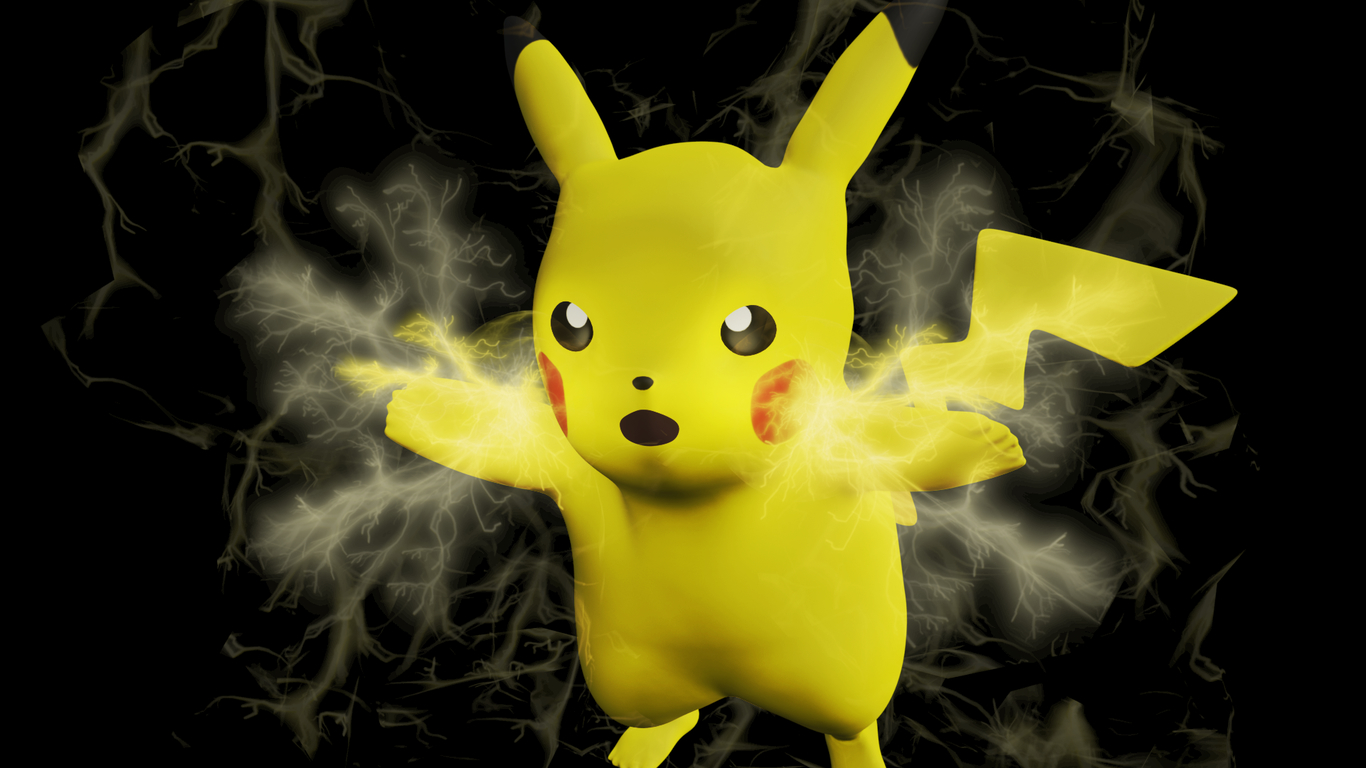 Pikachu Thunderbolt Wallpapers