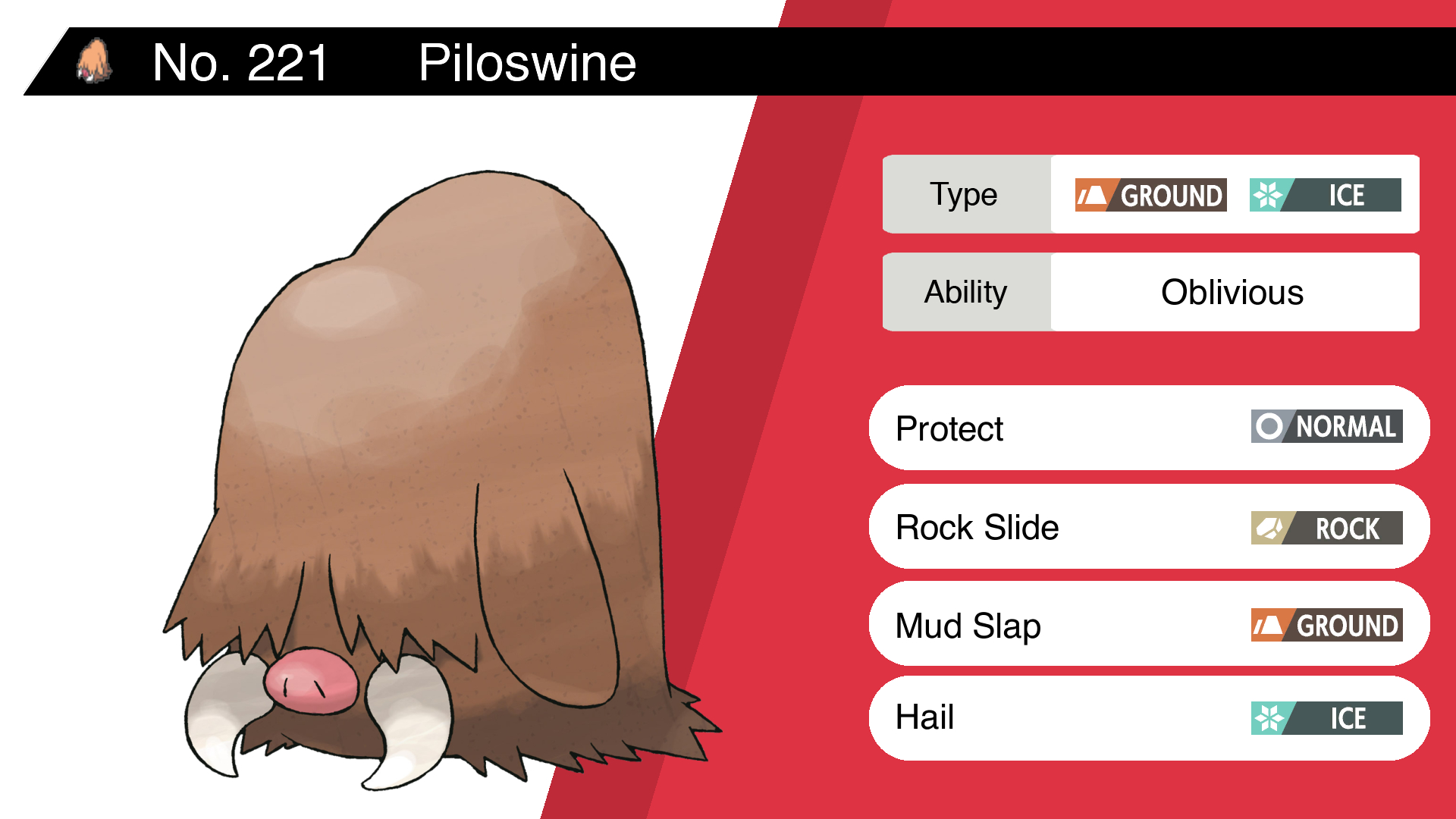 Piloswine Hd Wallpapers