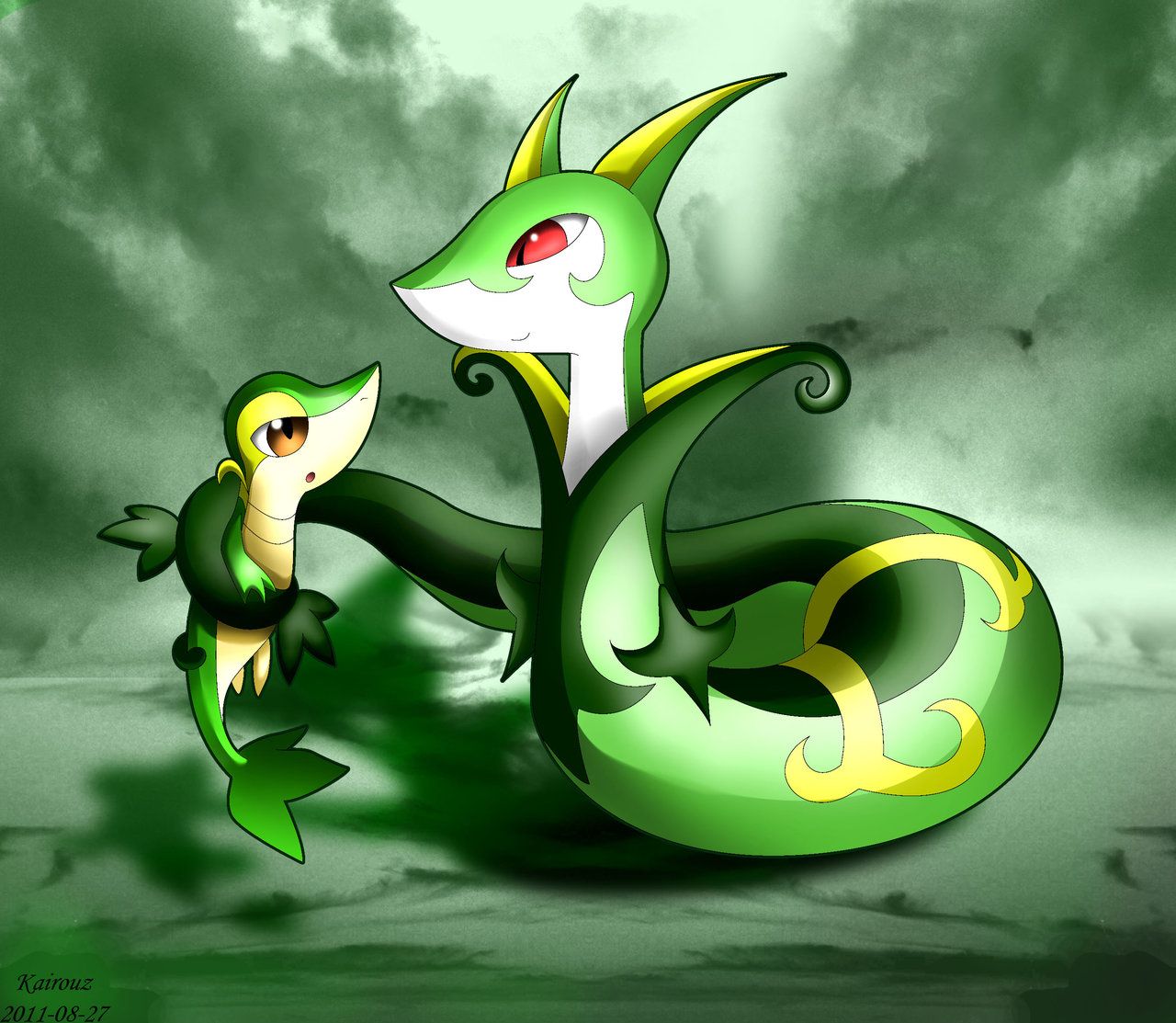 Snivy Hd Wallpapers