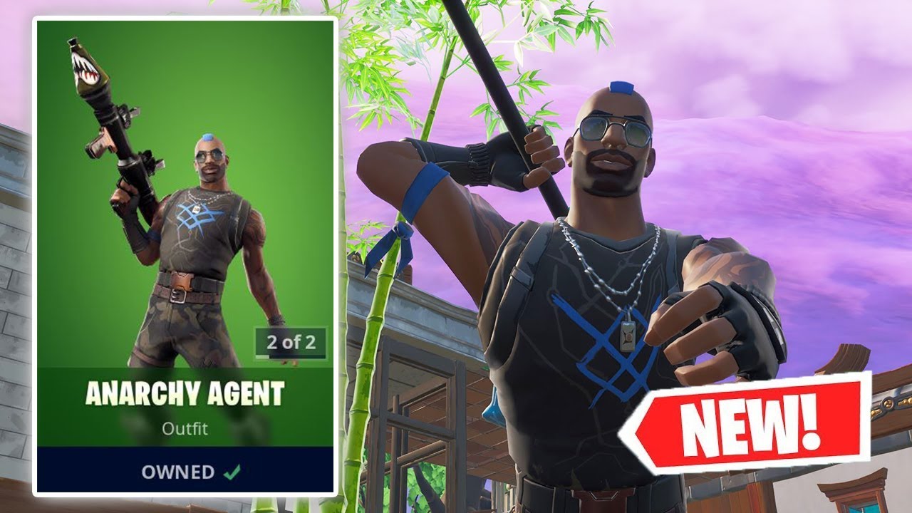 Anarchy Agent Fortnite Wallpapers