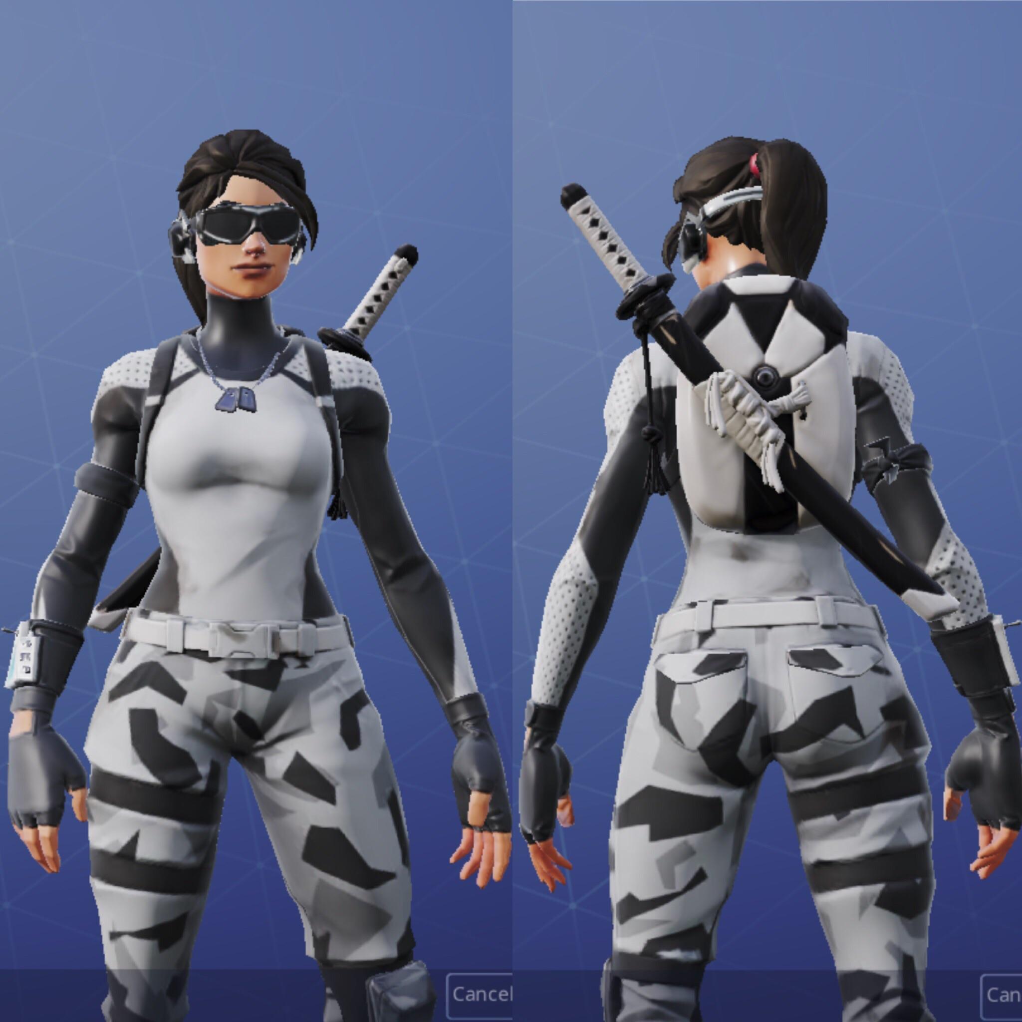 Arctic Assassin Fortnite Wallpapers