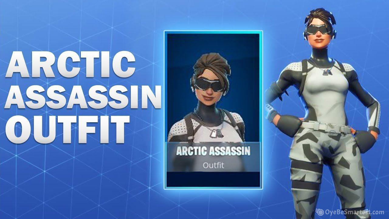 Arctic Assassin Fortnite Wallpapers