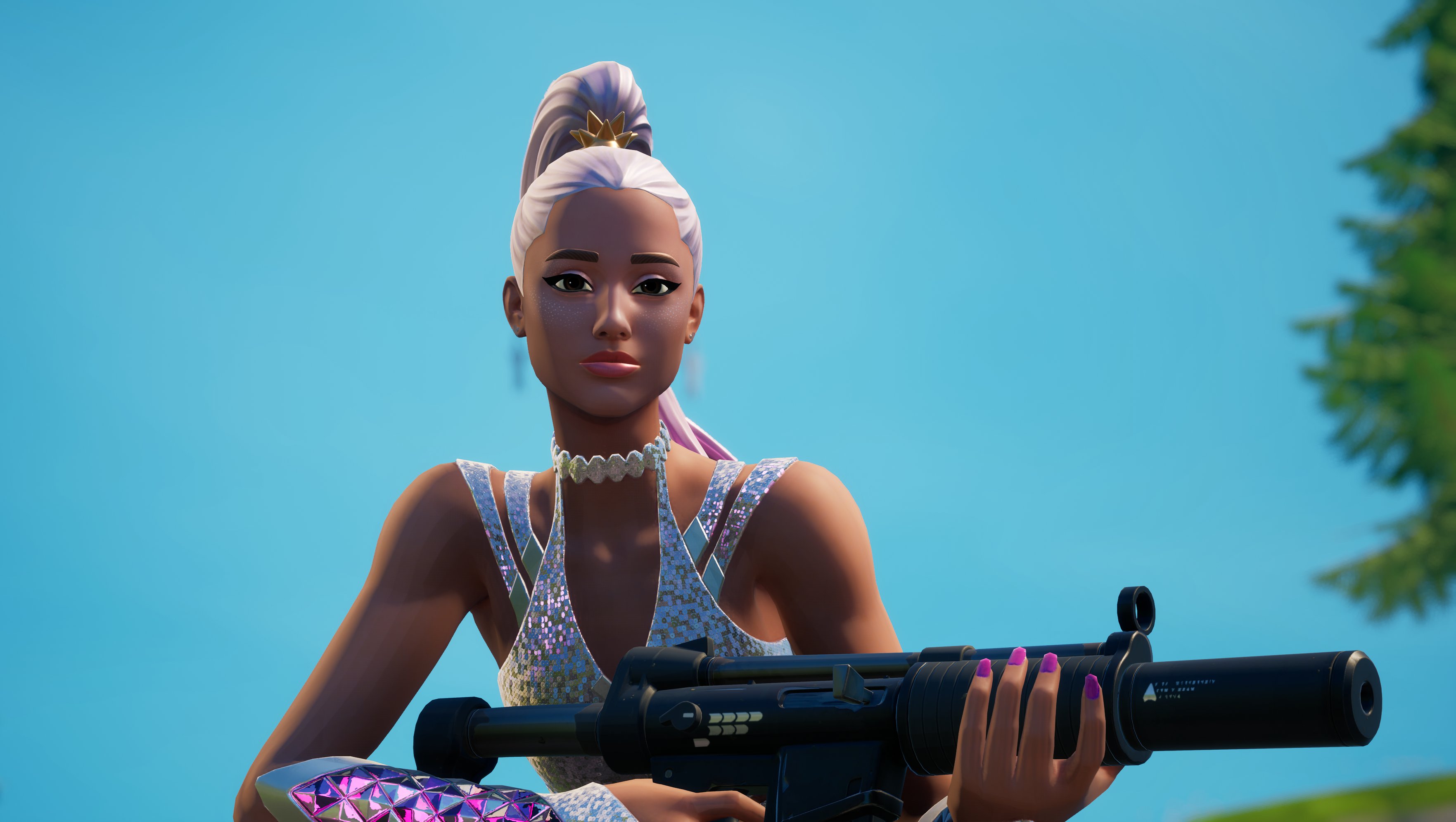 Ariana Grande Fortnite Wallpapers