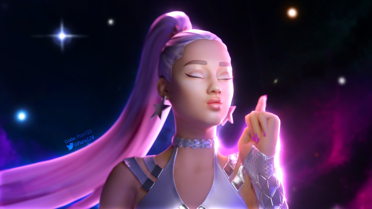 Ariana Grande Fortnite Wallpapers