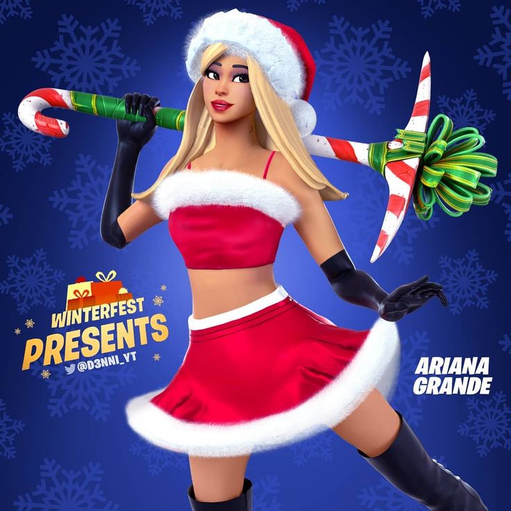 Ariana Grande Fortnite Wallpapers