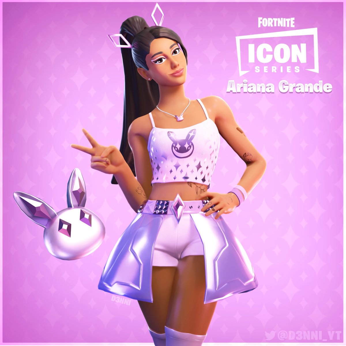 Ariana Grande Fortnite Wallpapers