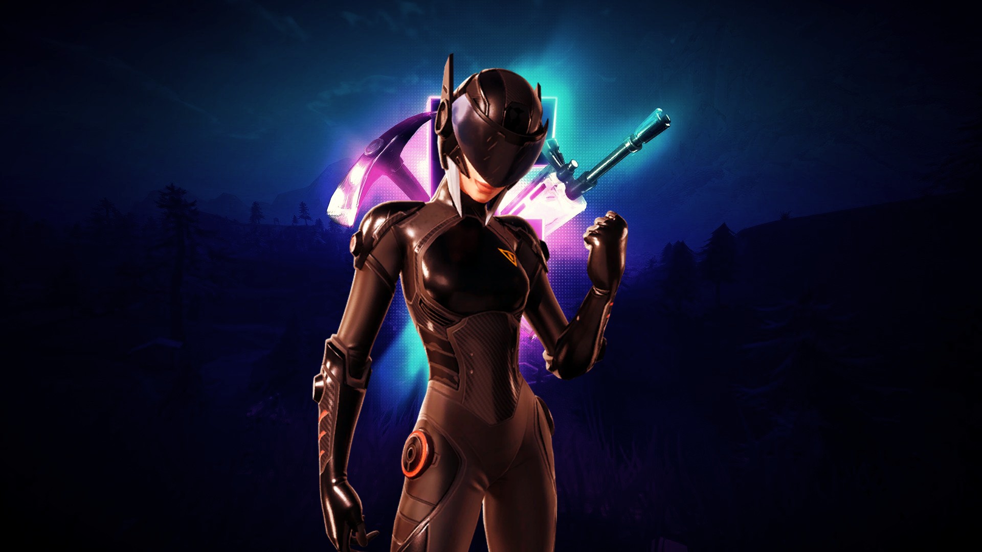 B.R.U.T.E Gunner Fortnite Wallpapers