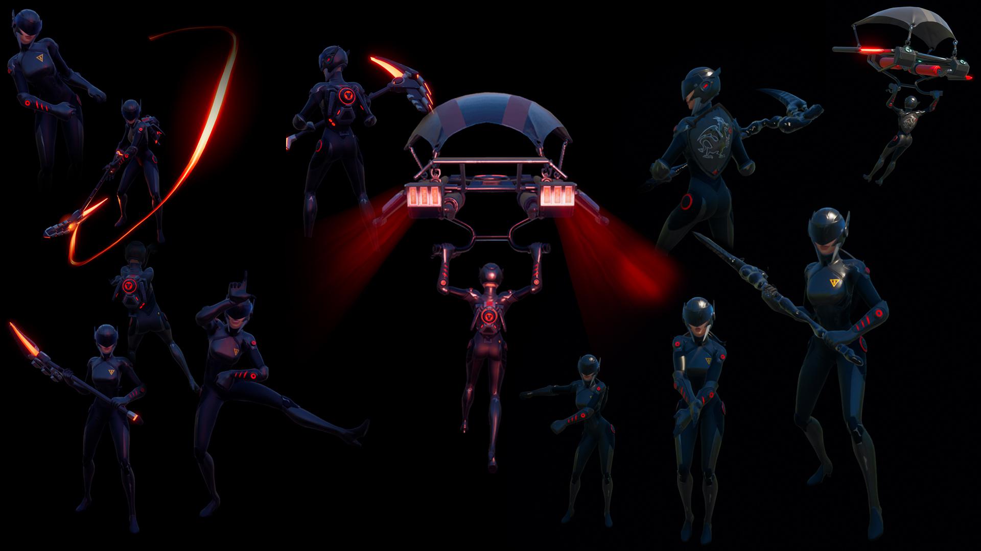 B.R.U.T.E Gunner Fortnite Wallpapers