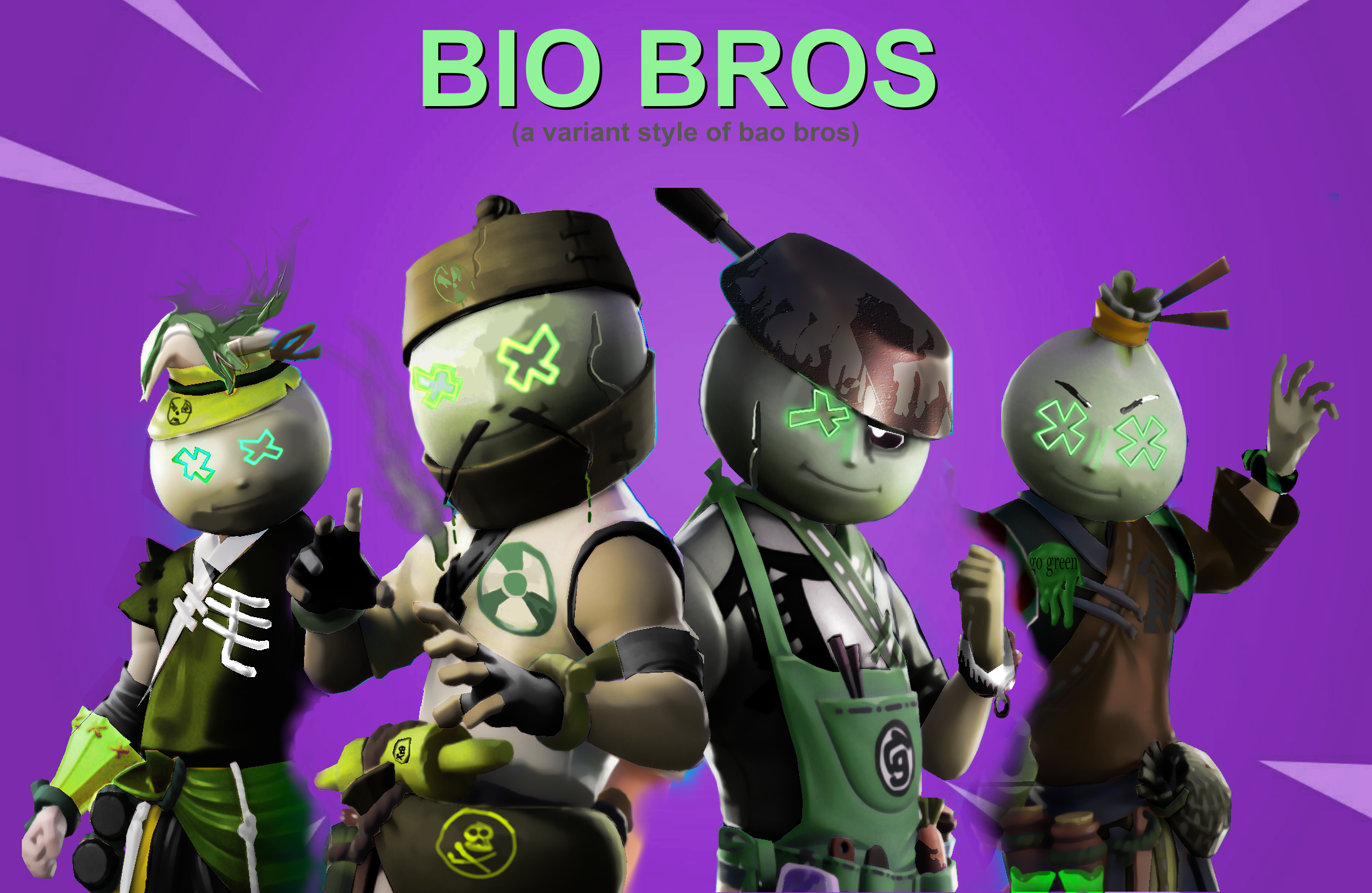 Bao Bros Fortnite Wallpapers