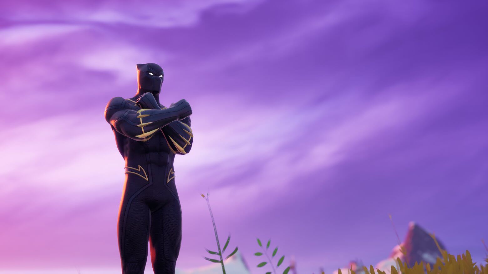 Black Panther Fortnite Wallpapers