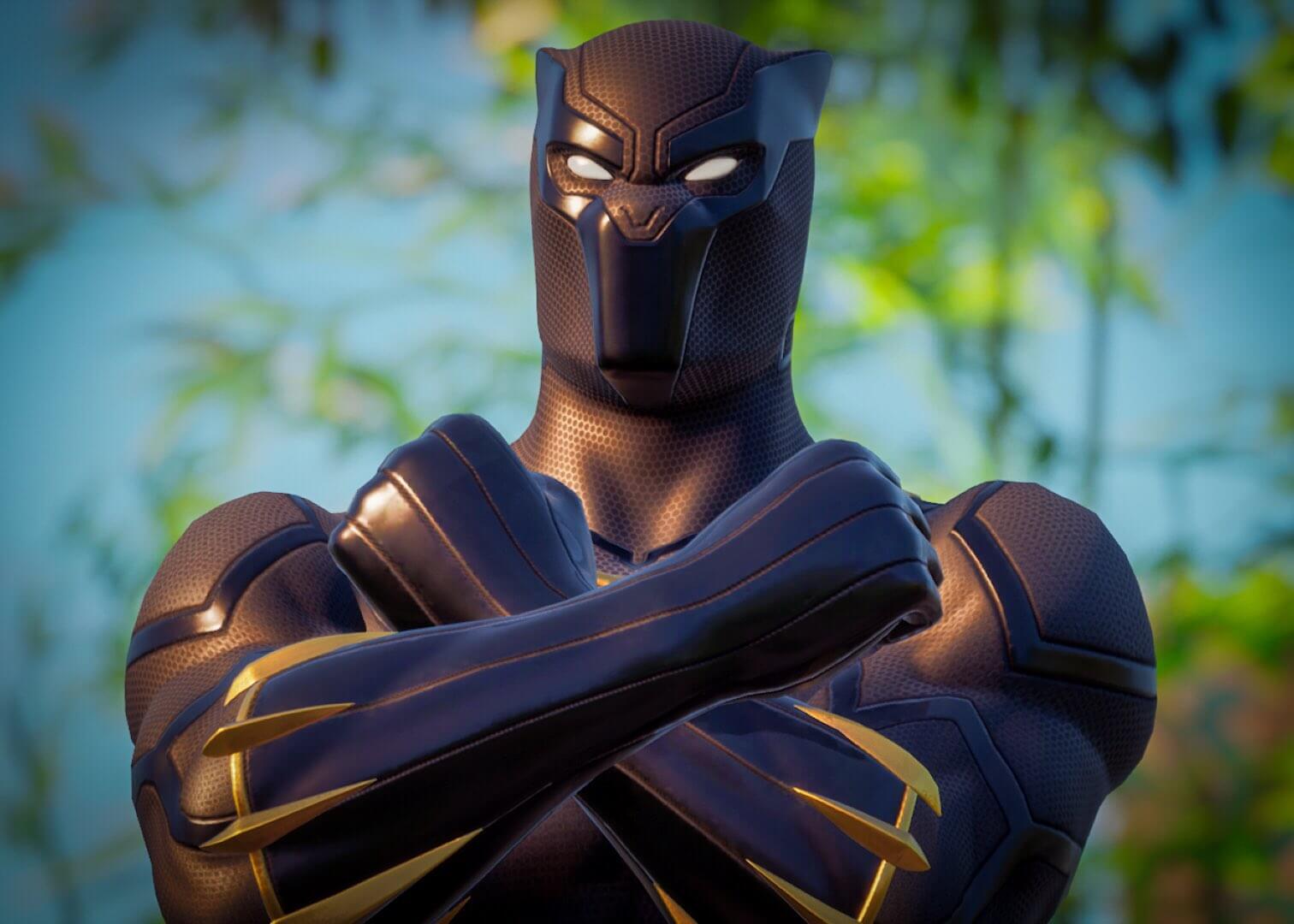 Black Panther Fortnite Wallpapers