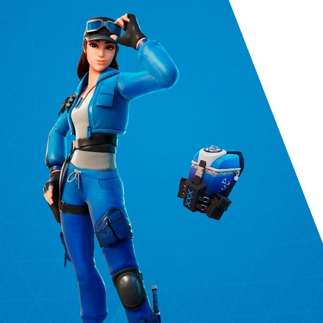 Blue Striker Fortnite Wallpapers