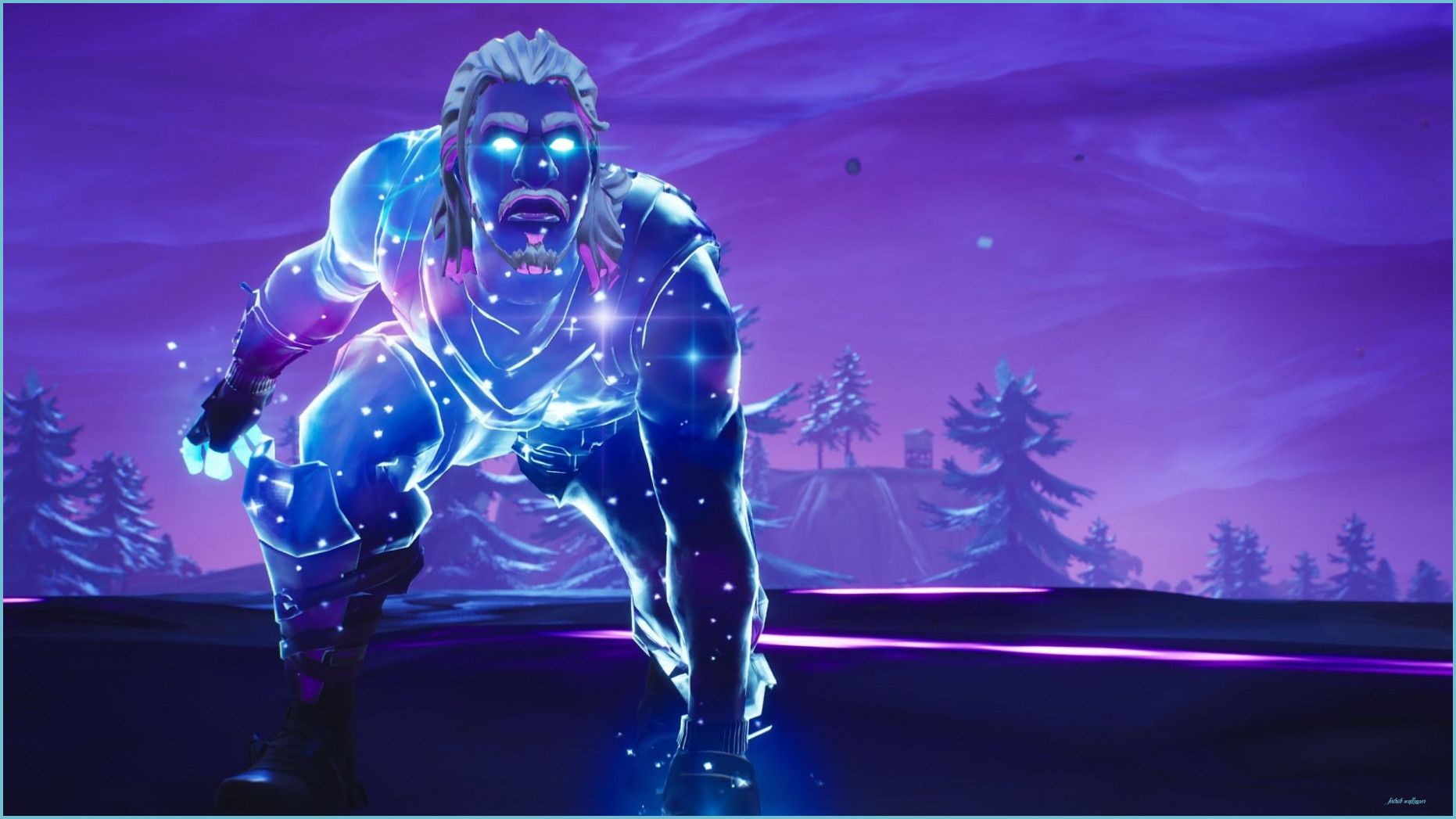 Blue Striker Fortnite Wallpapers