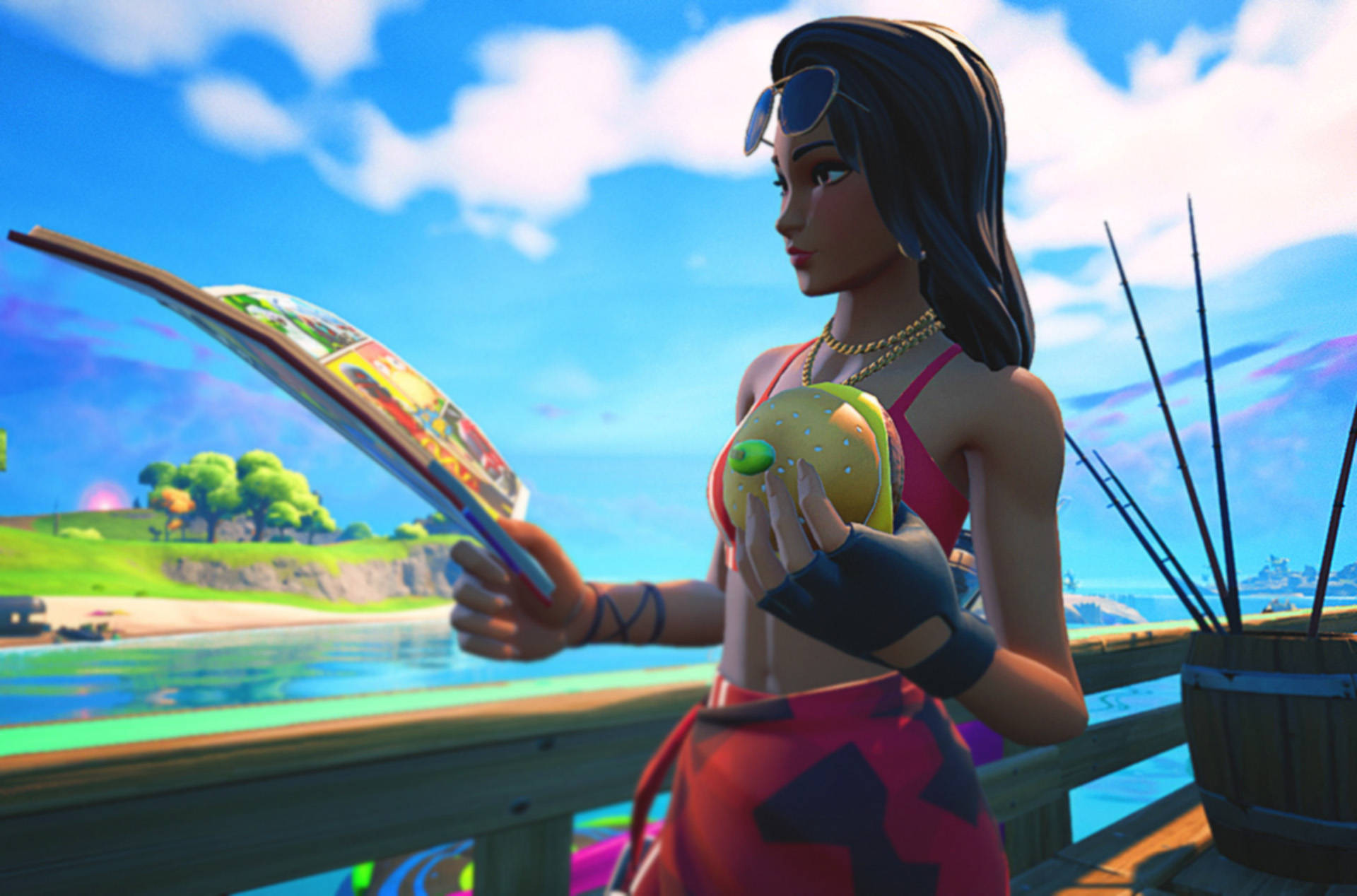 Boardwalk Ruby Fortnite Wallpapers