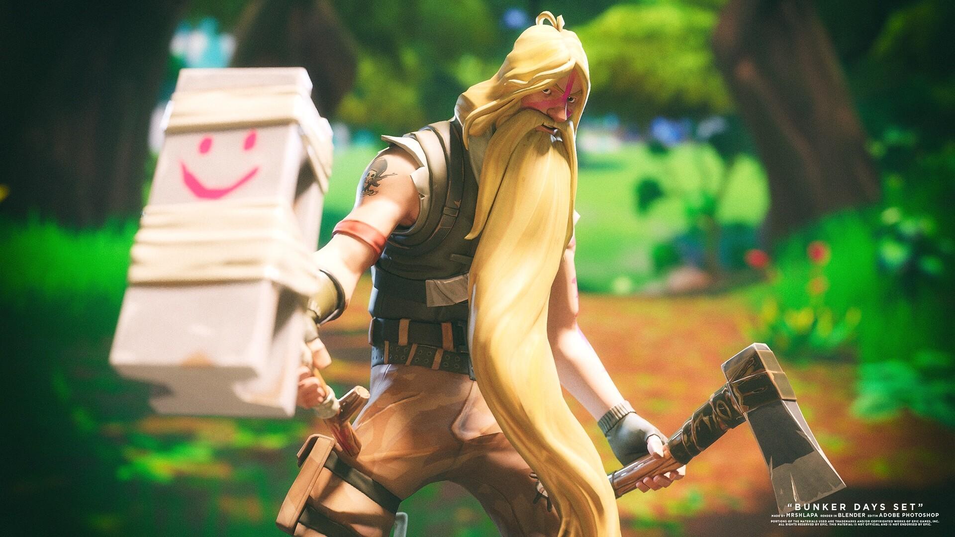 Bunker Jonesy Fortnite Wallpapers