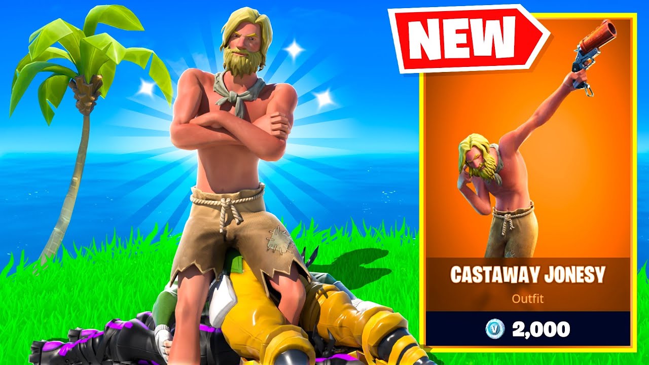 Castaway Jonesy Fortnite Wallpapers