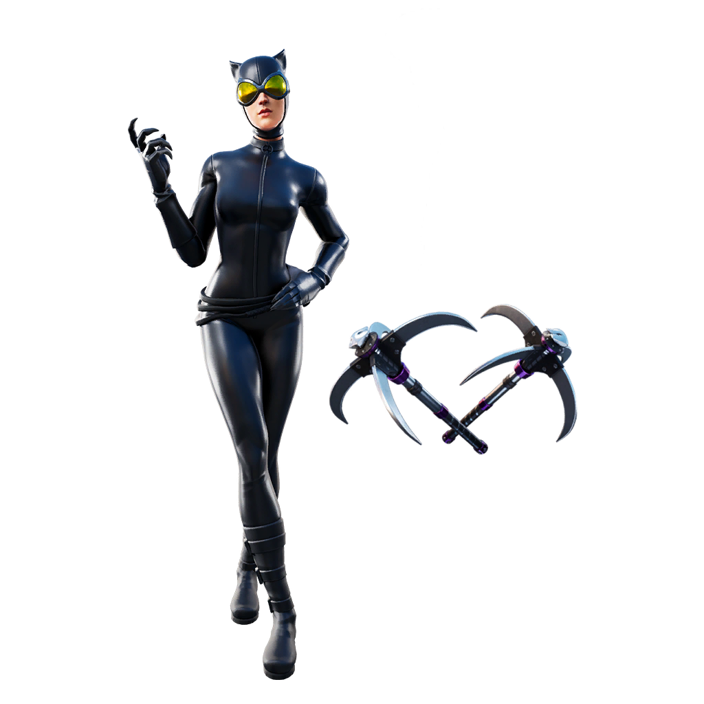 Catwoman Comic Book Outfit Fortnite Wallpapers