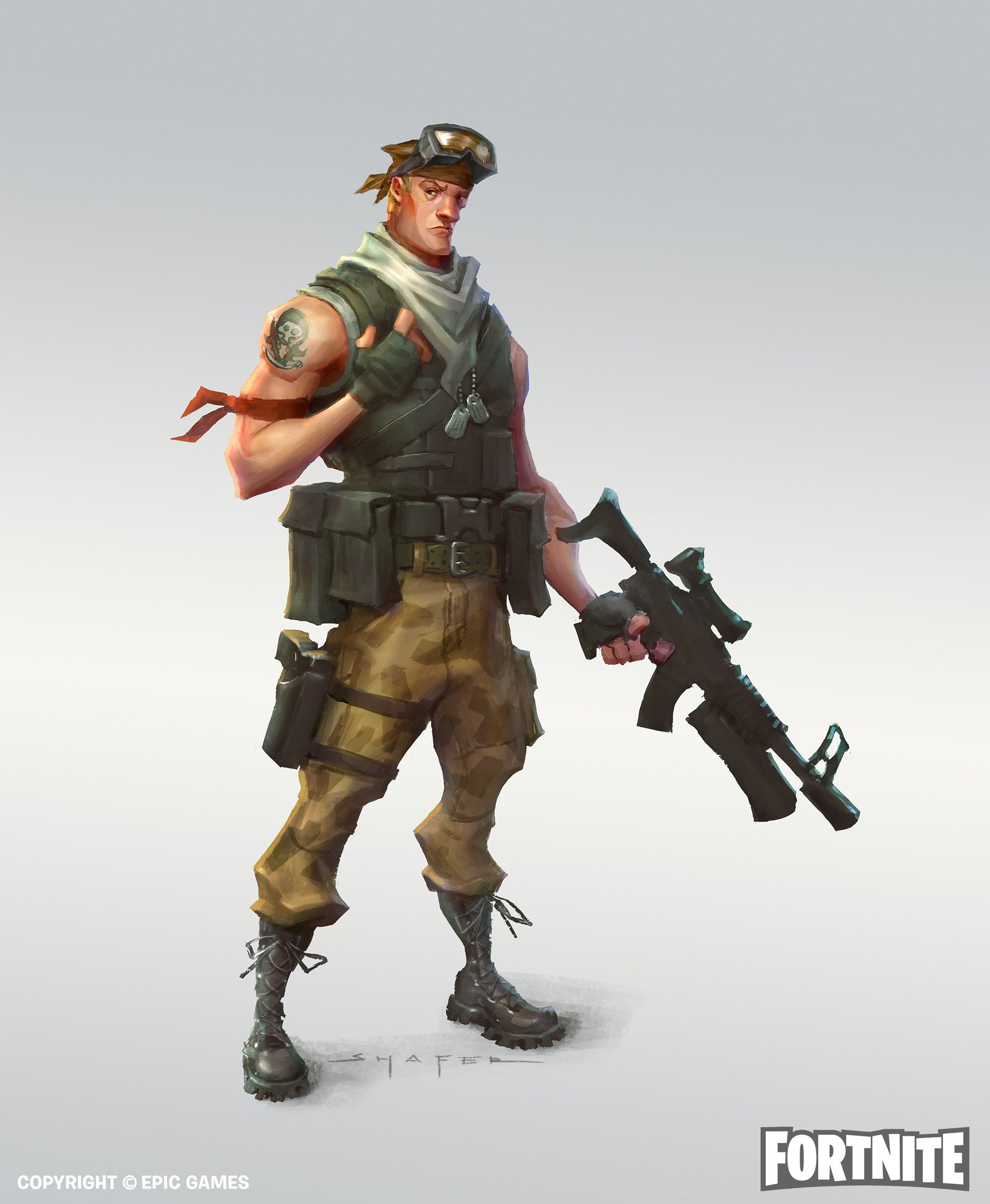 Commando Fortnite Wallpapers