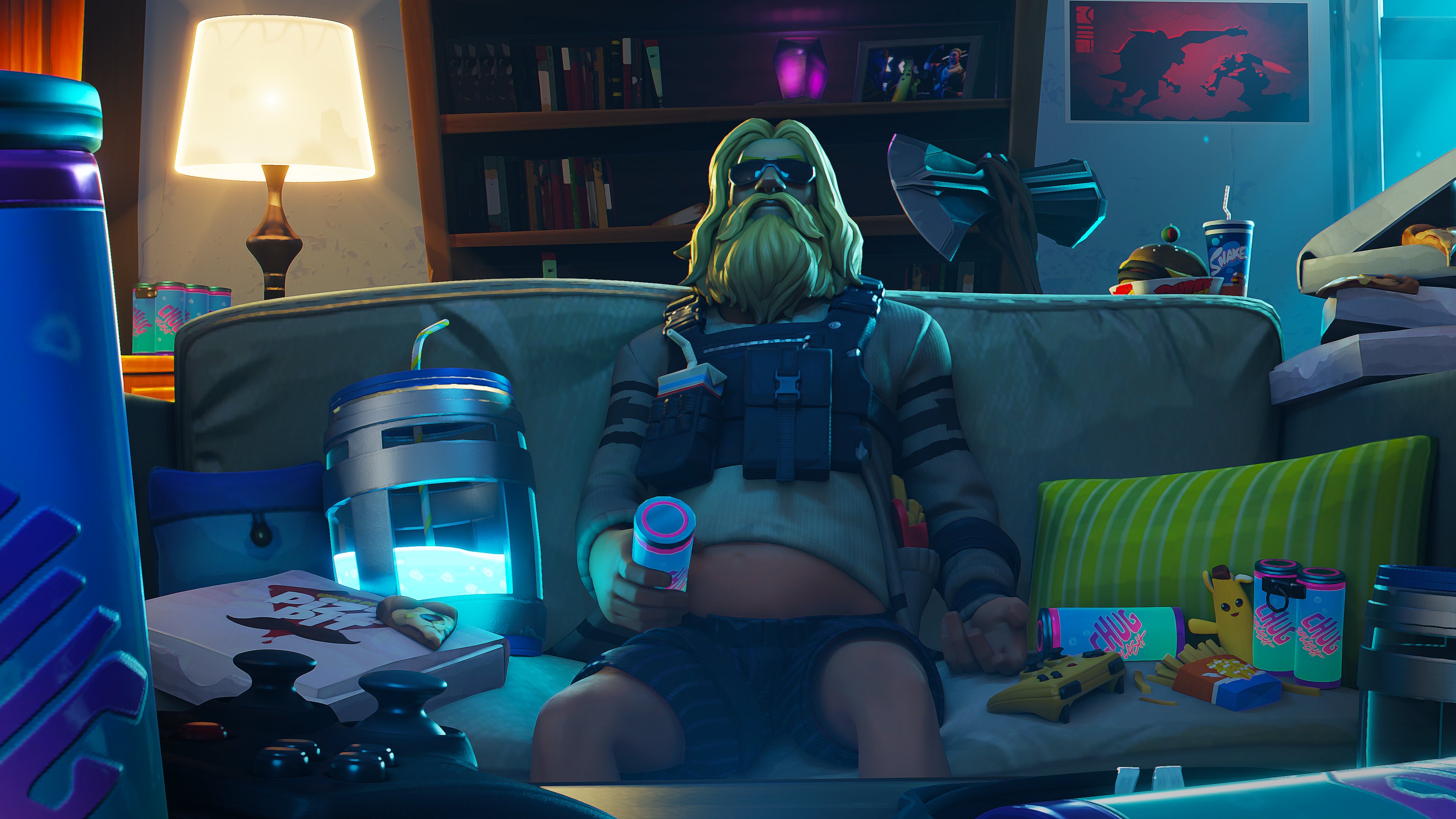 Dad Bod Jonesy Fortnite Wallpapers