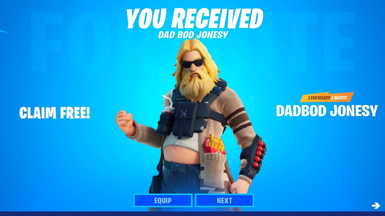 Dad Bod Jonesy Fortnite Wallpapers