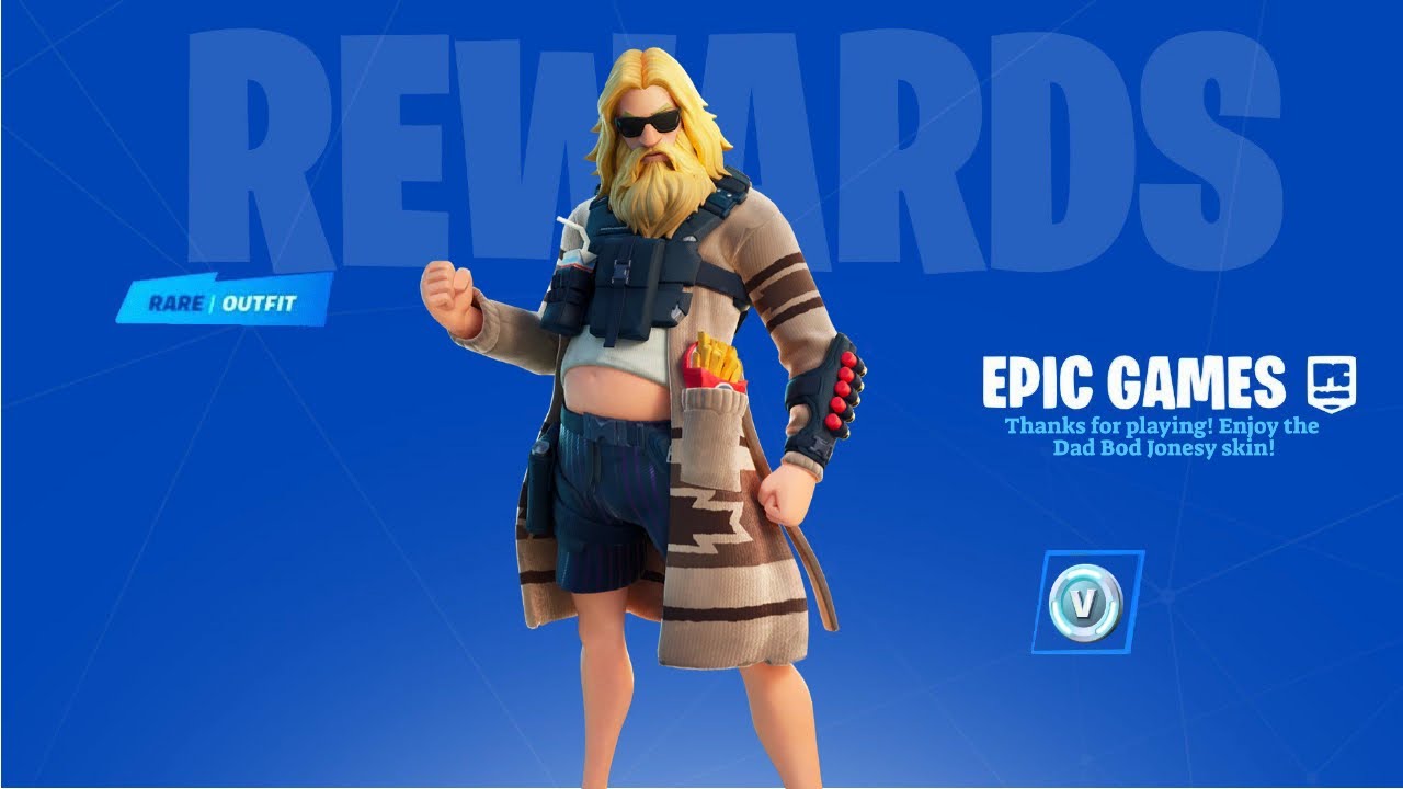 Dad Bod Jonesy Fortnite Wallpapers