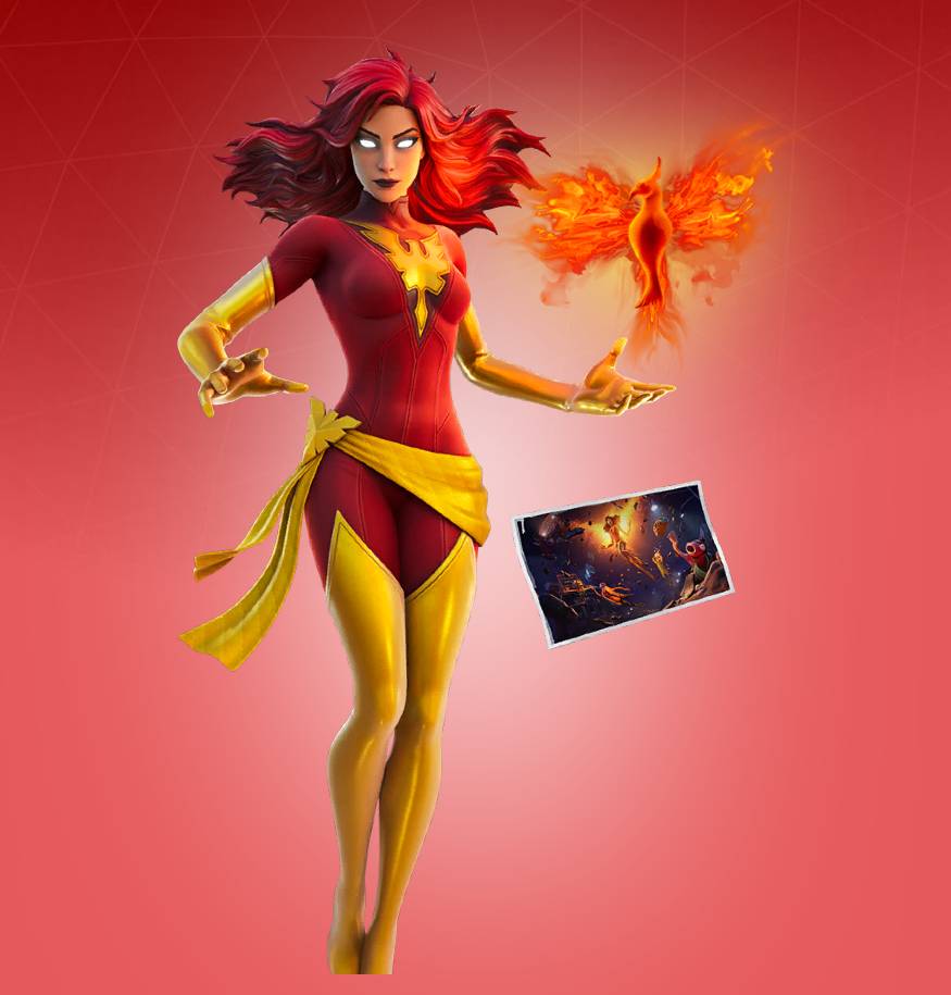 Dark Phoenix Fortnite Wallpapers