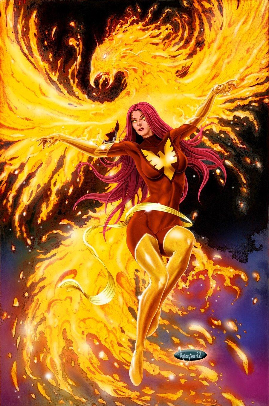 Dark Phoenix Fortnite Wallpapers