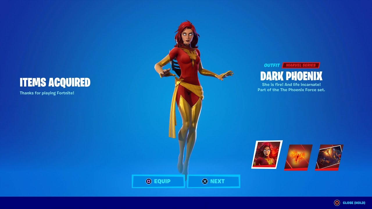 Dark Phoenix Fortnite Wallpapers