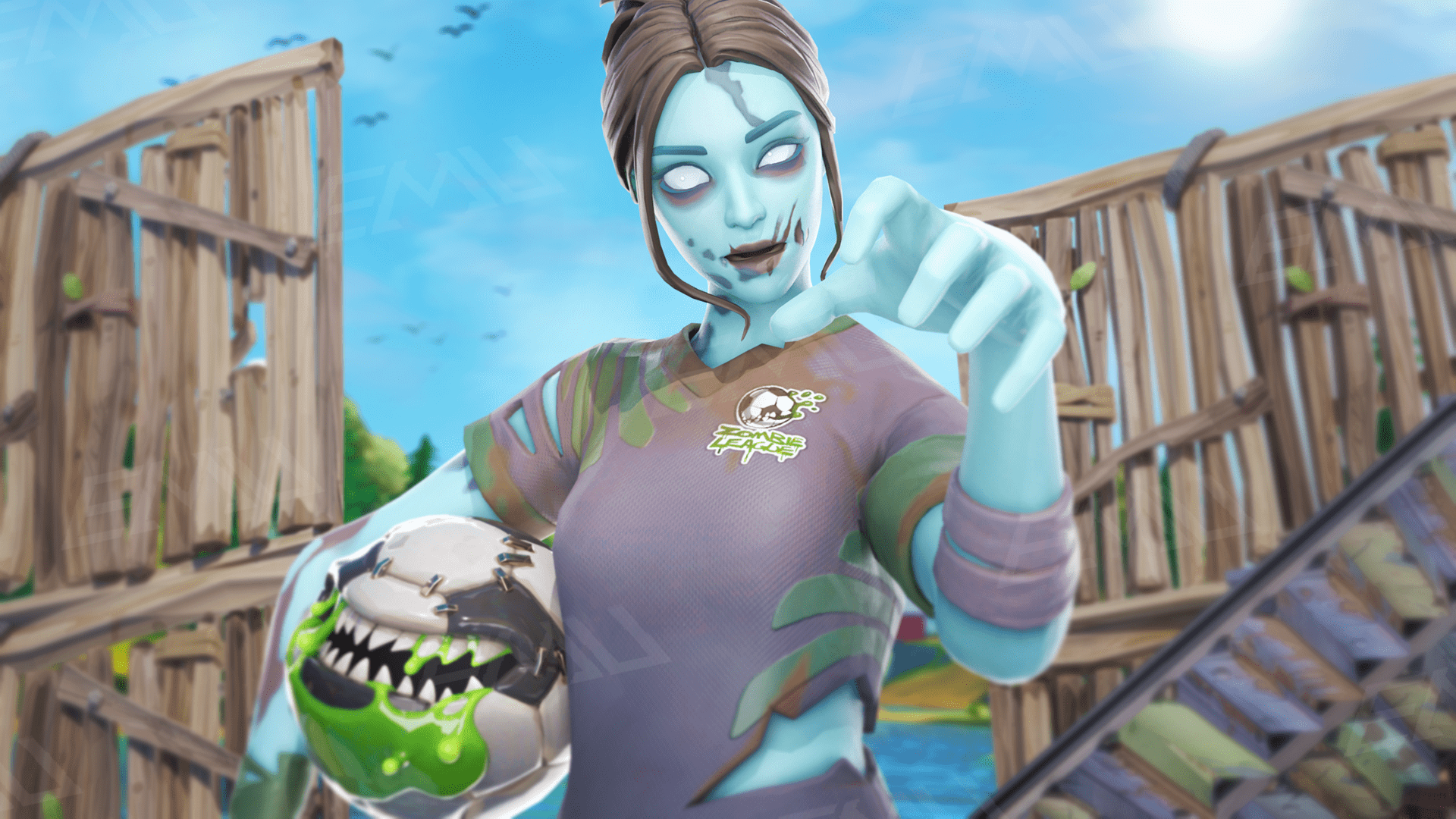 Decaying Dribbler Fortnite Wallpapers