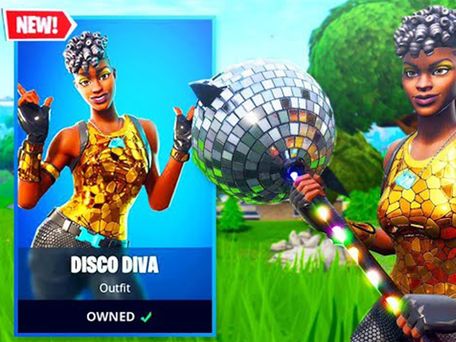 Disco Diva Fortnite Wallpapers