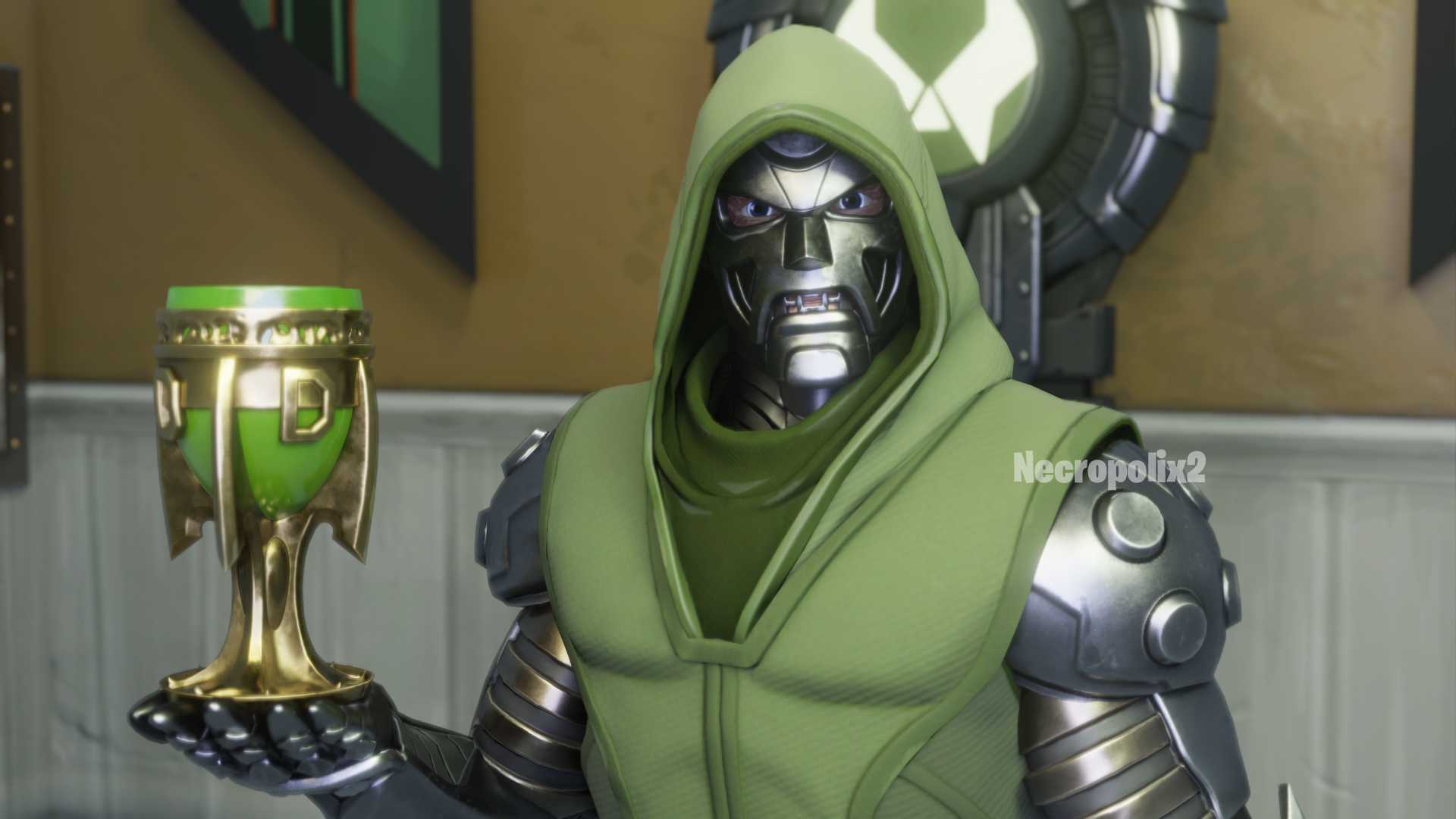 Doctor Doom Fortnite Wallpapers