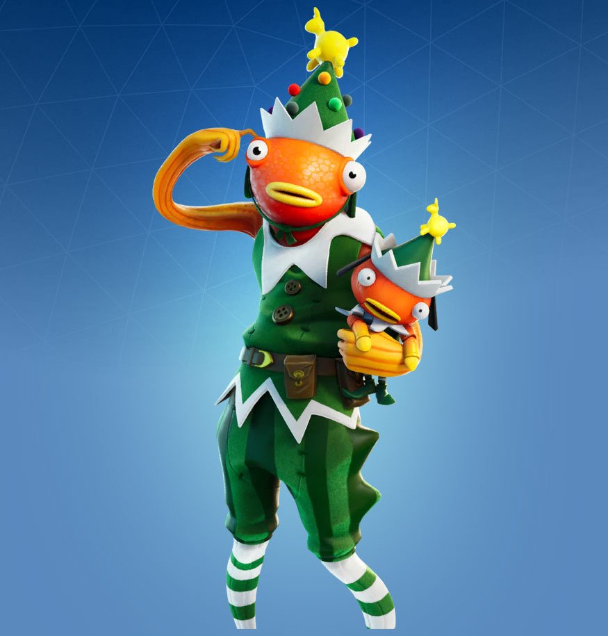 Fa-La-La-La Fishstick Fortnite Wallpapers