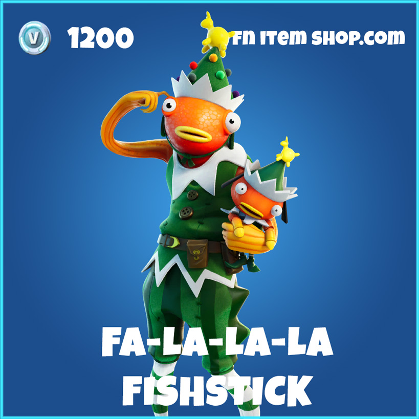 Fa-La-La-La Fishstick Fortnite Wallpapers