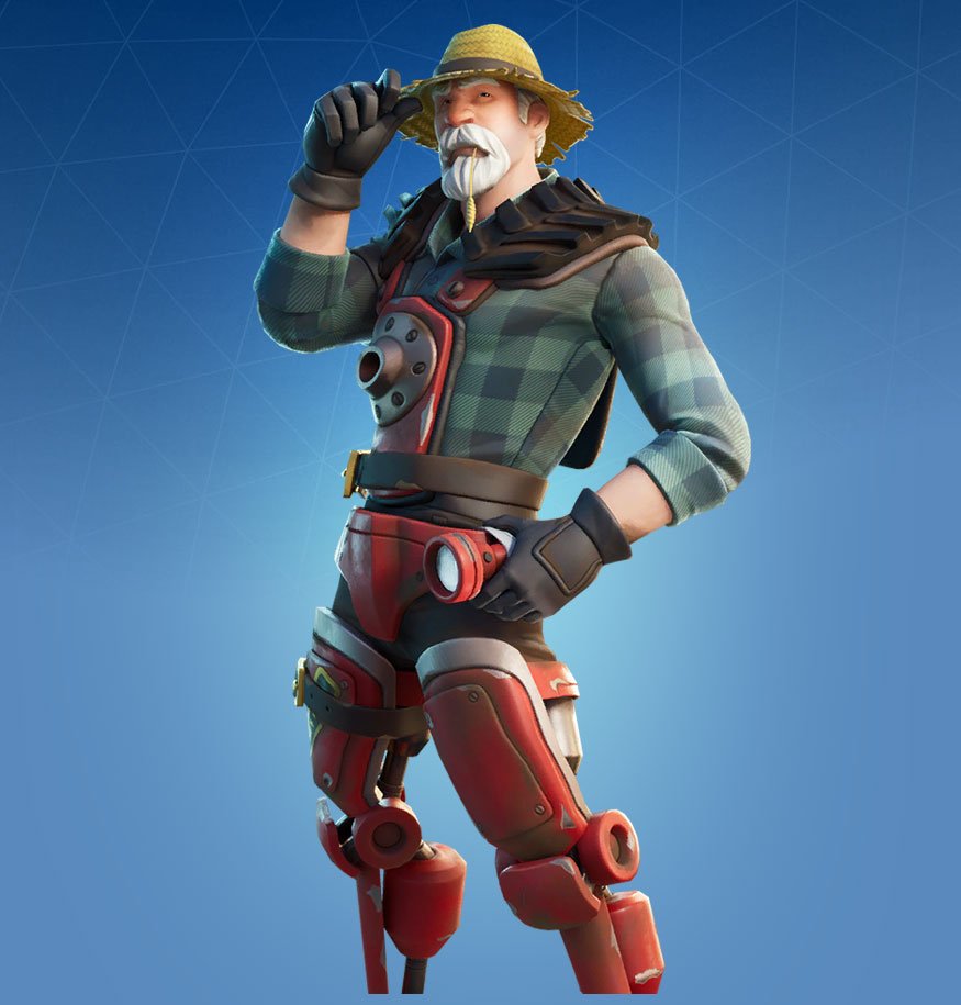 Farmer Steel Fortnite Wallpapers