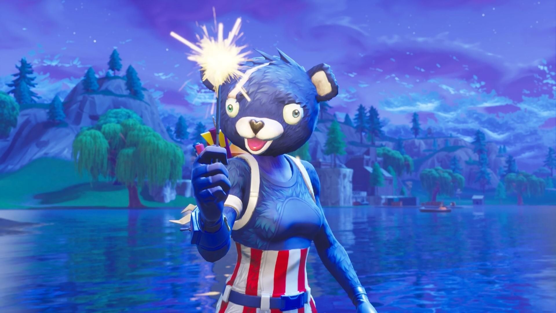 Fireworks Team Leader Fortnite Wallpapers