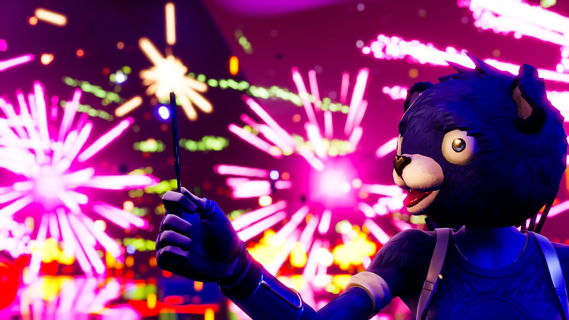 Fireworks Team Leader Fortnite Wallpapers