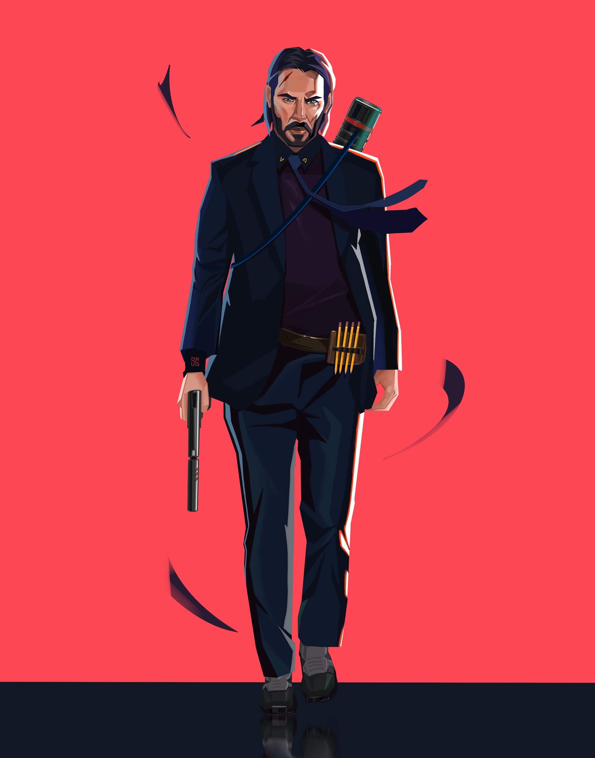 Fortnite John Wick Wallpapers