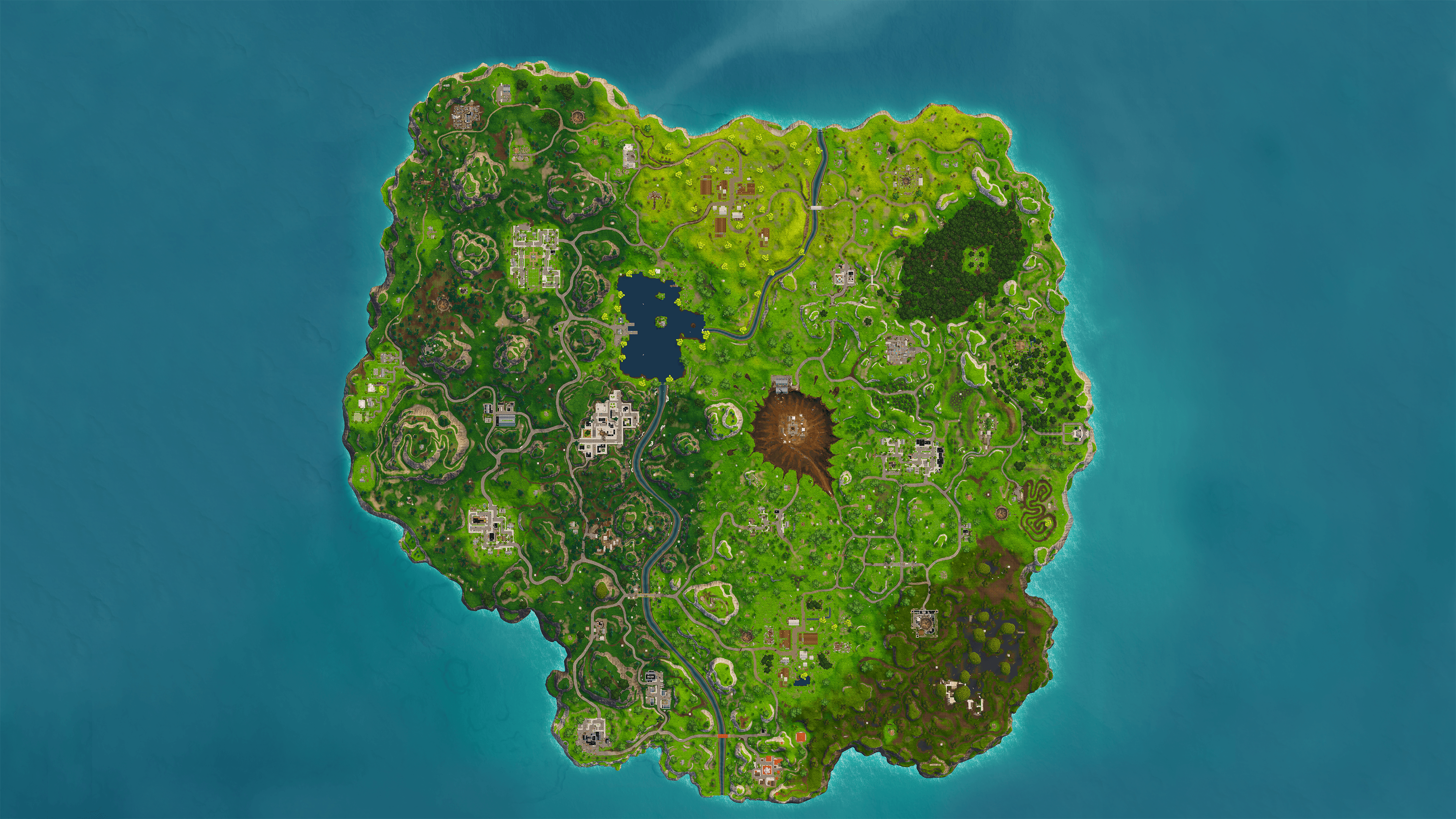 Fortnite Map Wallpapers