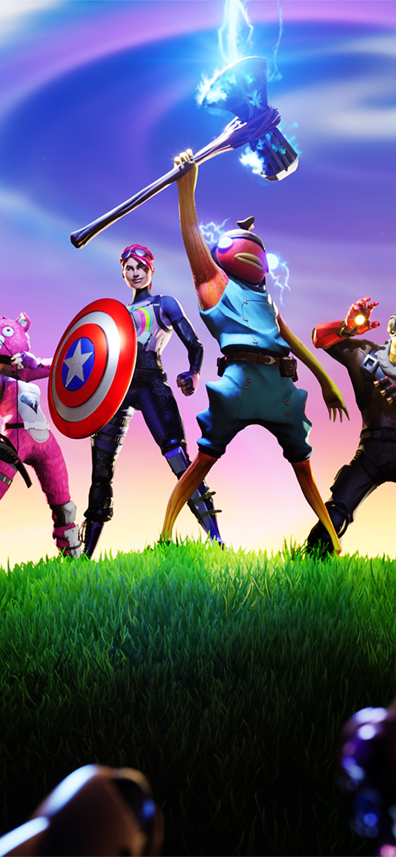 Fortnite X Avengers: Endgame Wallpapers