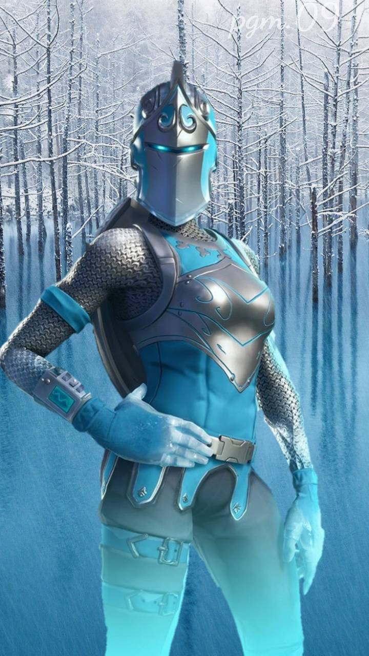 Frozen Red Knight Fortnite Wallpapers