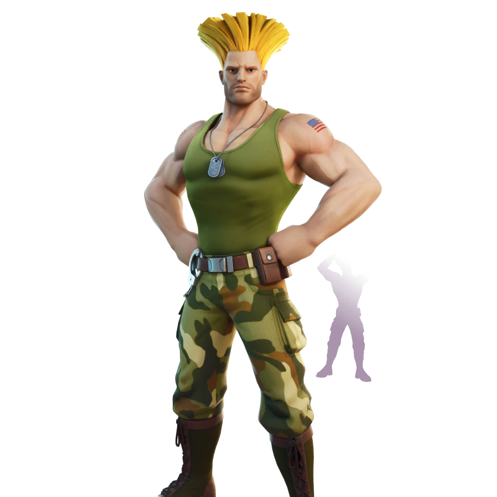 Guile Fortnite Wallpapers