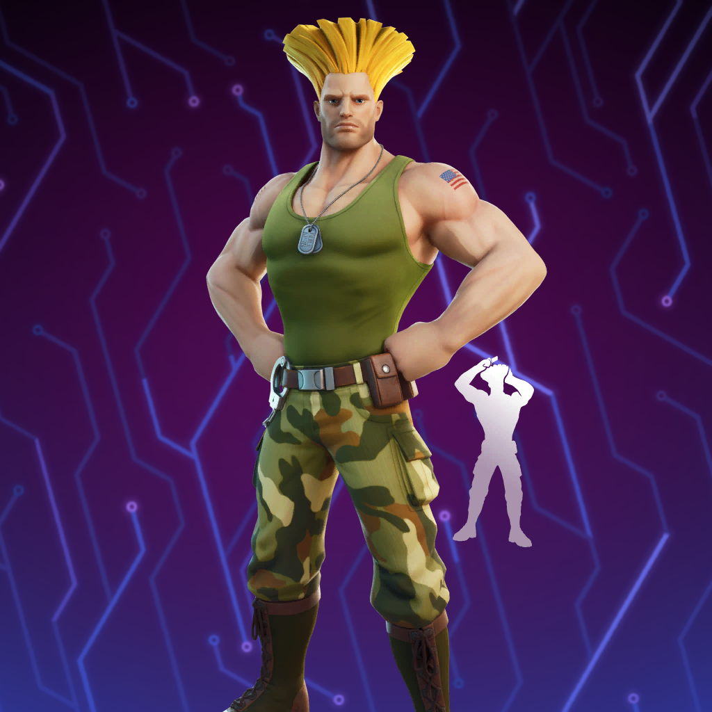 Guile Fortnite Wallpapers