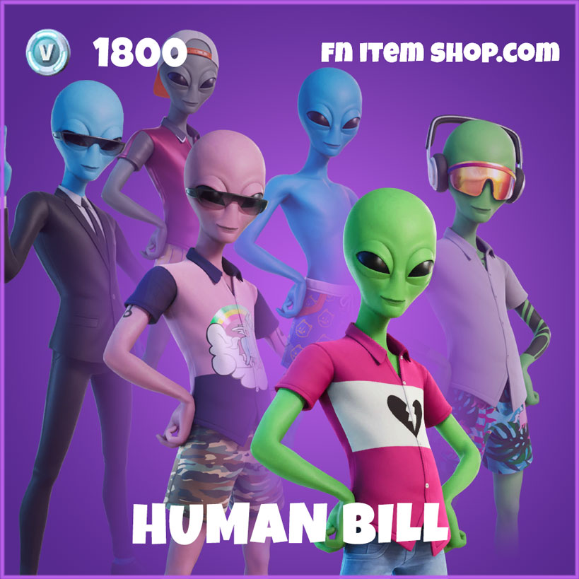 Human Bill Fortnite Wallpapers