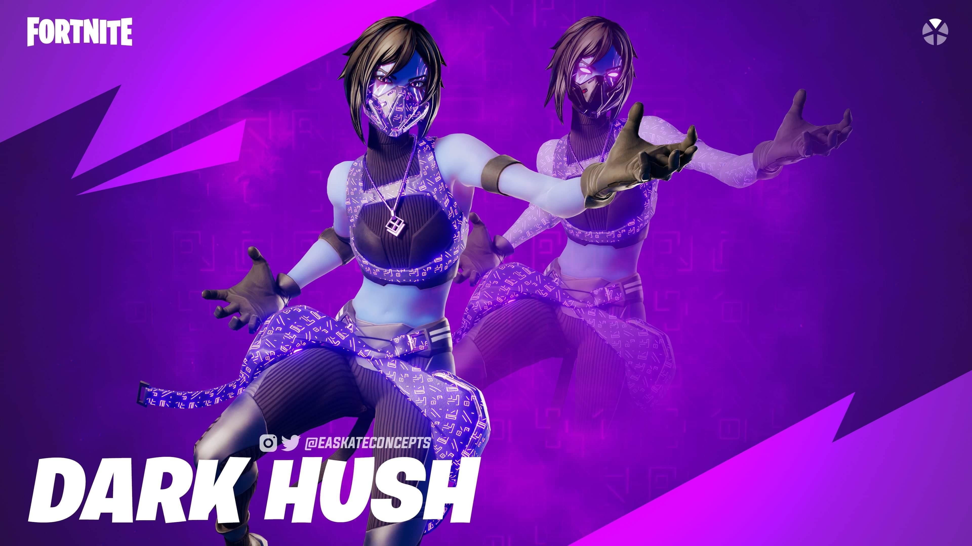 Hush Fortnite Wallpapers