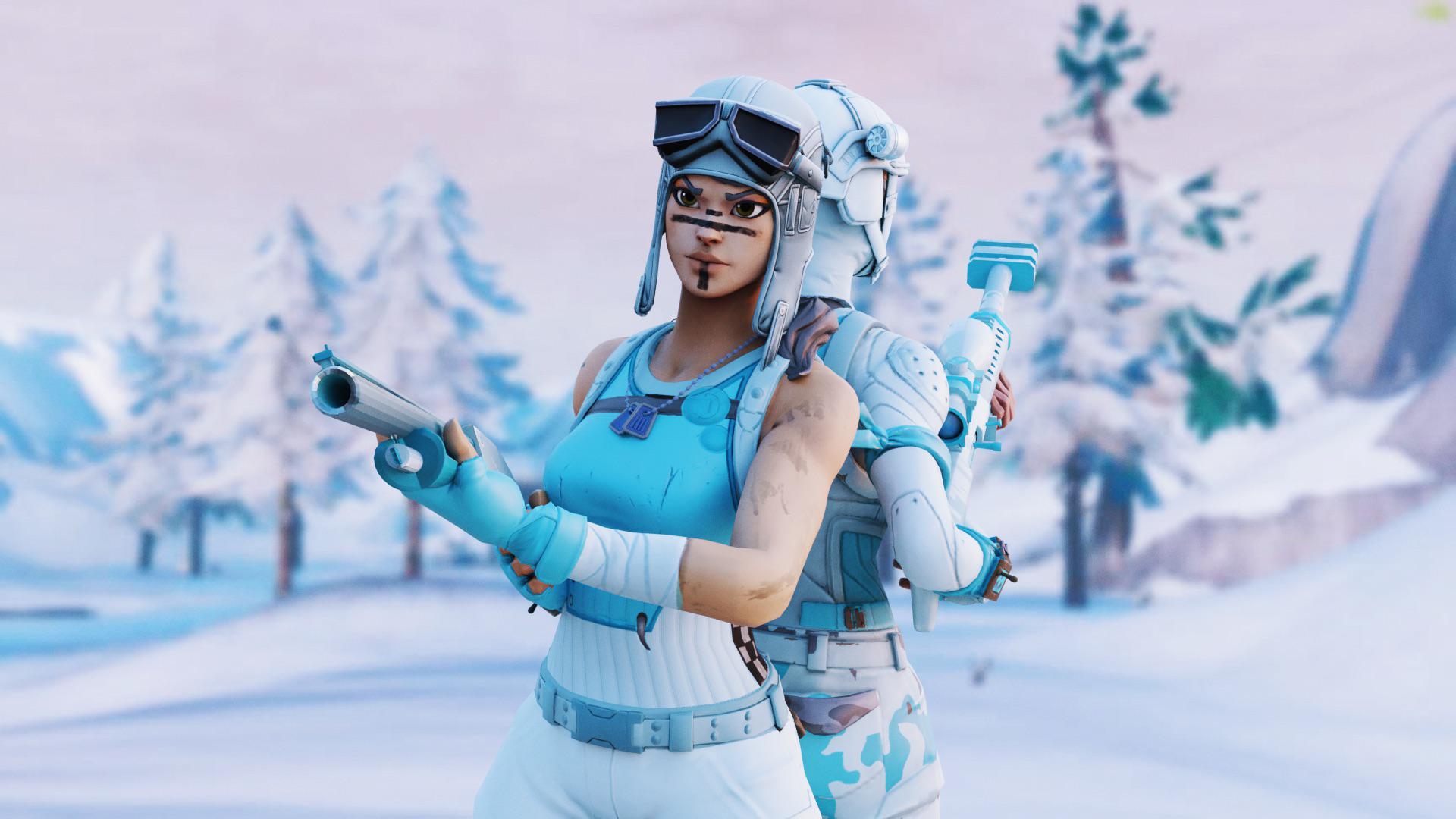 Ice Raider Fortnite Wallpapers