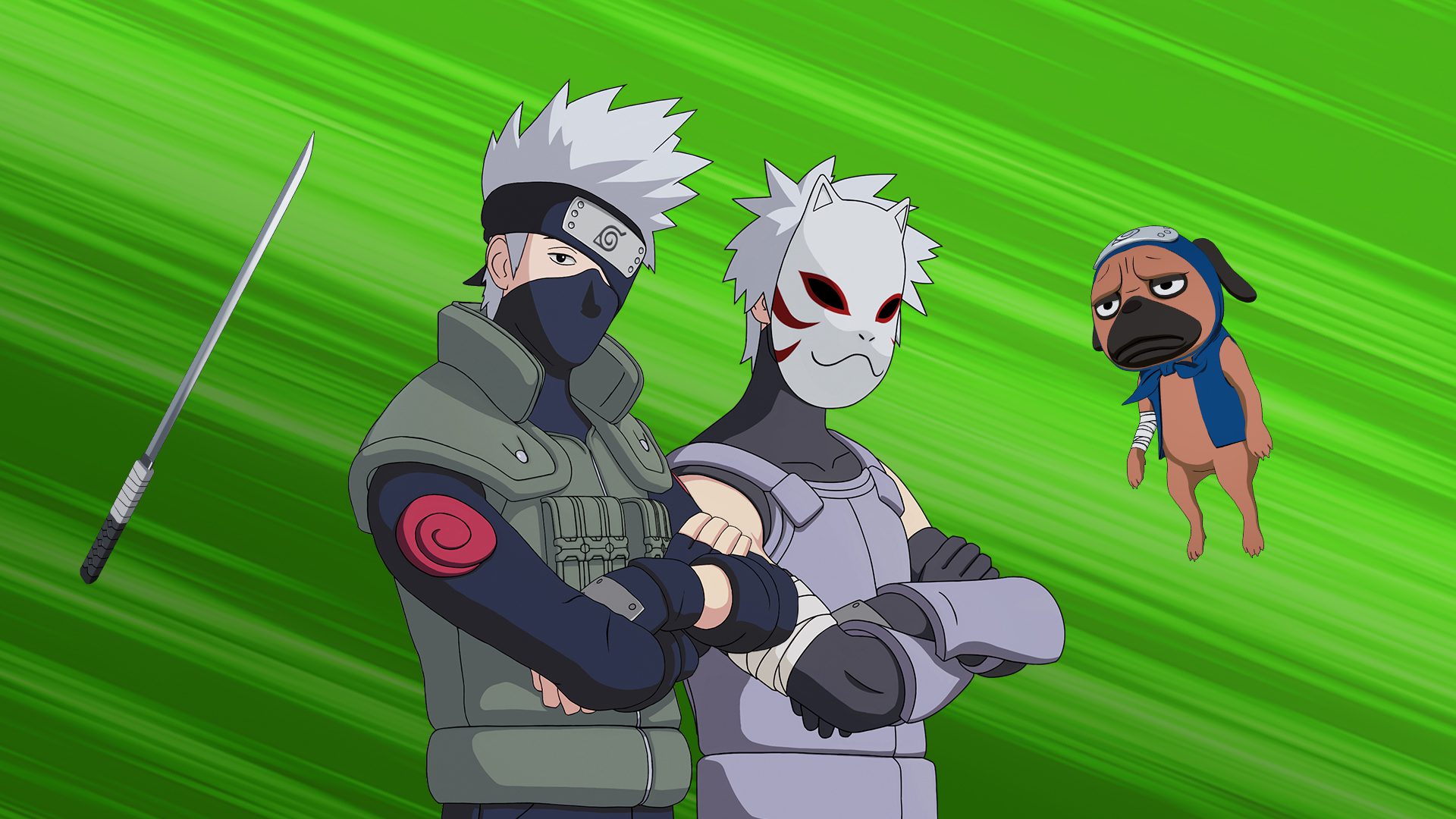 Kakashi Hatake Fortnite Wallpapers