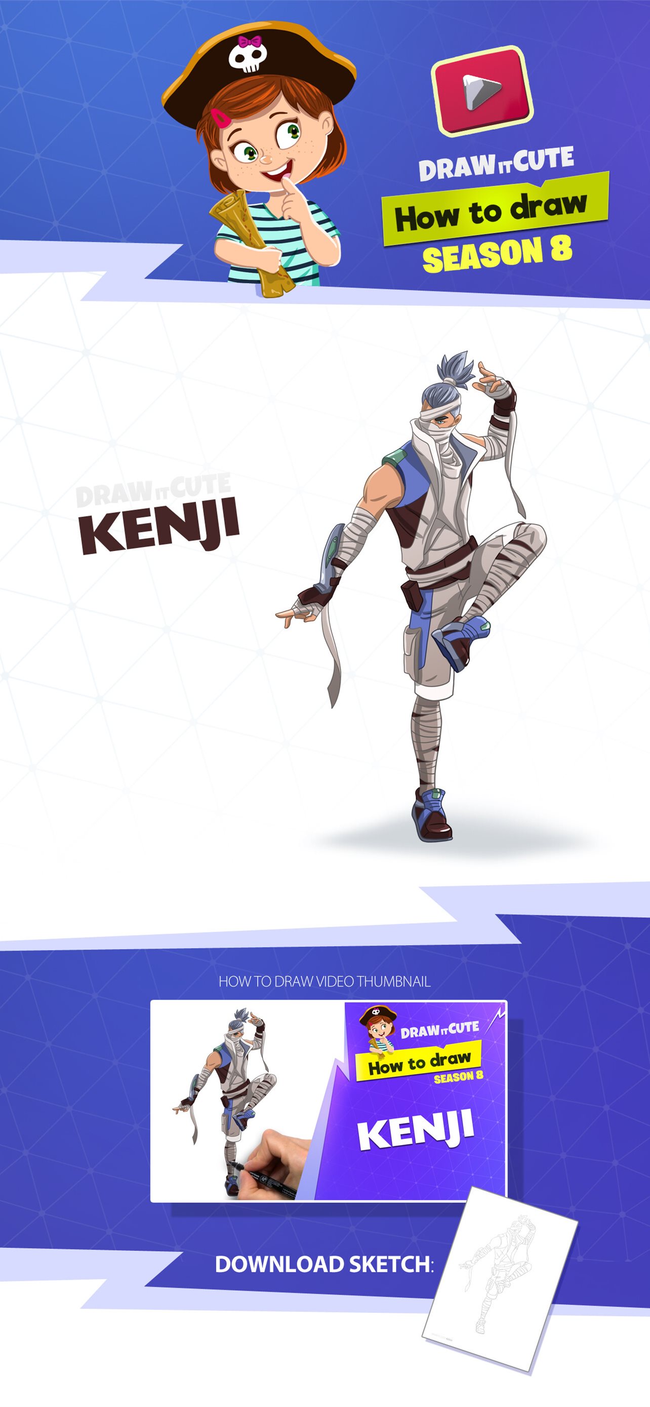 Kenji Fortnite Wallpapers